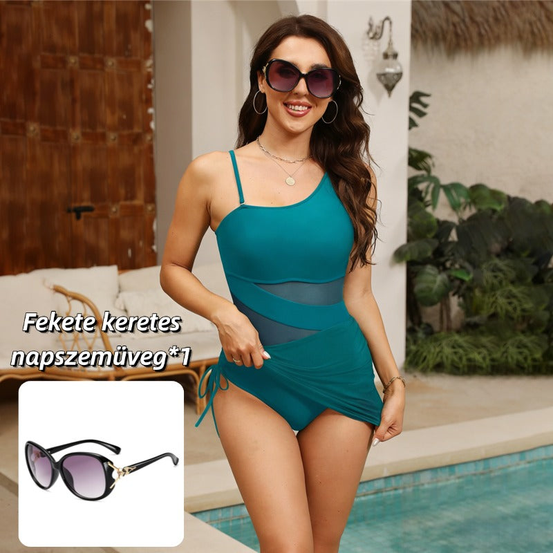 【🌊S-2XL】👙Csábító és kecses hálós egyrészes fürdőruha