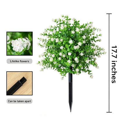 【🔥2+1 ingyen】🌸Műfák cserépben, talajba szúrható rögzítőkarókkal