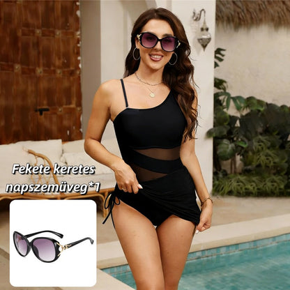 【🌊S-2XL】👙Csábító és kecses hálós egyrészes fürdőruha