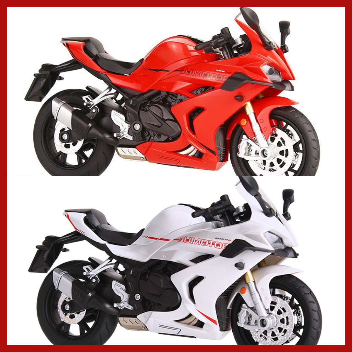 🏍️Motorkerékpár modell 1:12 méretarányban