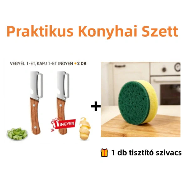 【🔥354 termék maradt】🥕Többfunkciós Konyhakés
