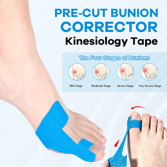 👣Előre kivágott hallux valgus korrekciós kineziológiai tapasz
