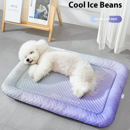 🐾❄️Hűsítő 3D szőnyeg kutyáknak és macskáknak