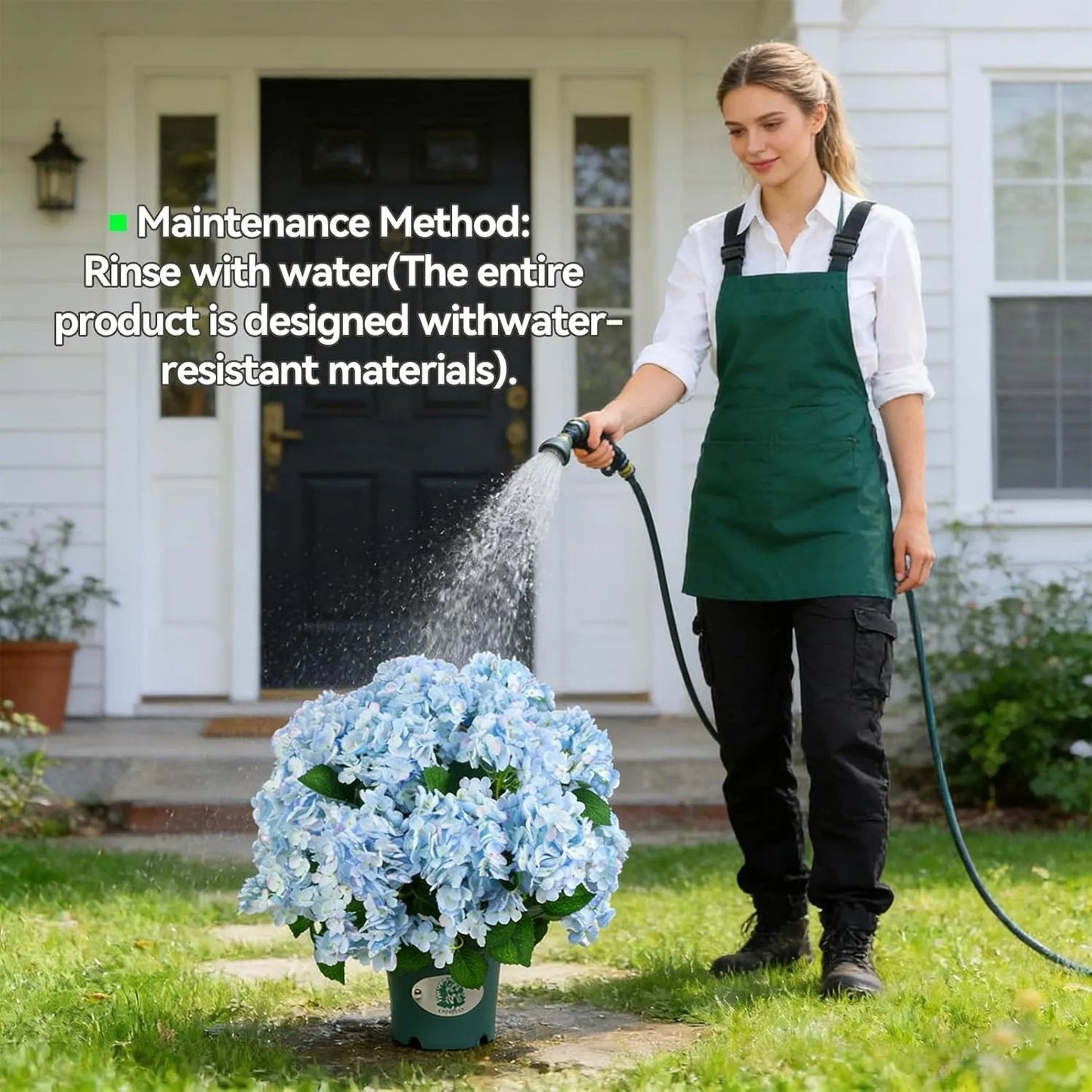 🌼Műhortenzia kültéri használatra – 💐UV-álló, vízálló és szélálló