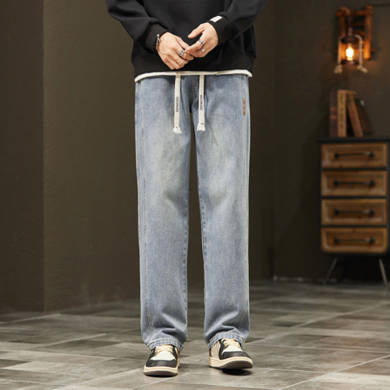 【🎉M-4XL】👖2026 Férfi laza, egyenes szabású farmer