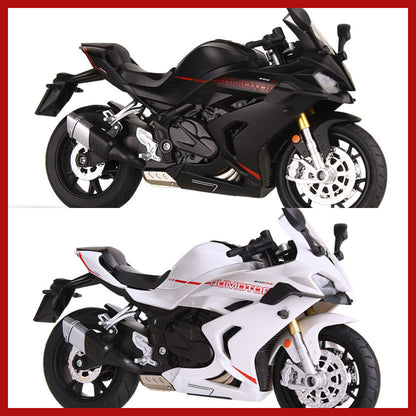 🏍️Motorkerékpár modell 1:12 méretarányban