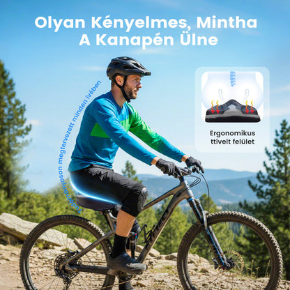 🔥Nagyon rugalmas kerékpárnyereg - 🚴‍♂️Kényelmes kerékpározási élményt nyújt