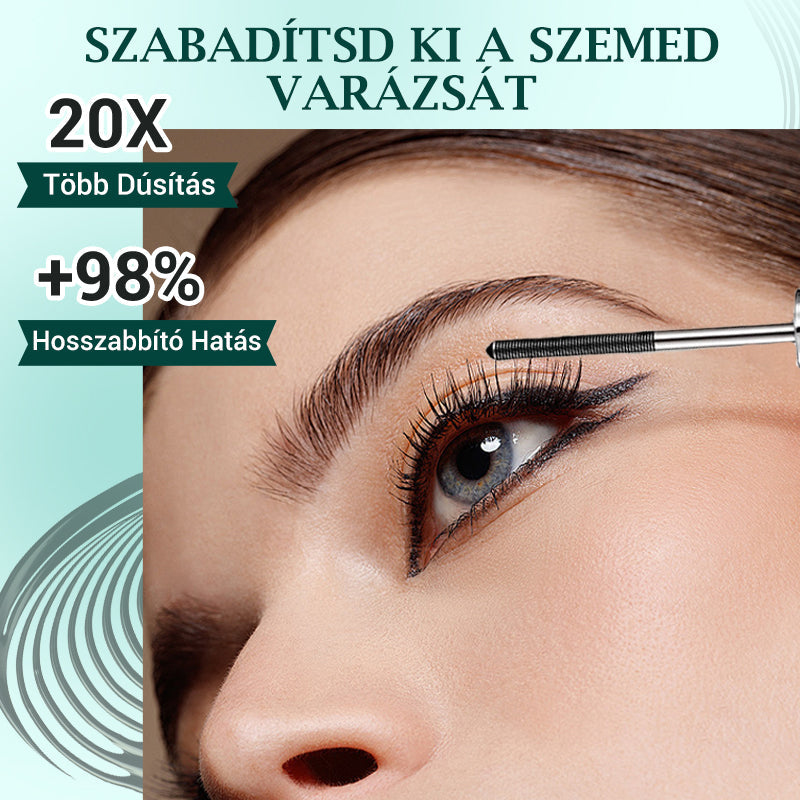 【🔥1+1 ingyen】💄Végső Hosszúságú és Göndörítő Szempillaspirál Készlet