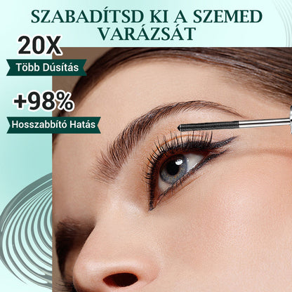 【🔥1+1 ingyen】💄Végső Hosszúságú és Göndörítő Szempillaspirál Készlet