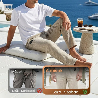 【✨S-5XL】👖Légáteresztő férfi egyenes nadrág
