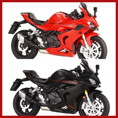 🏍️Motorkerékpár modell 1:12 méretarányban