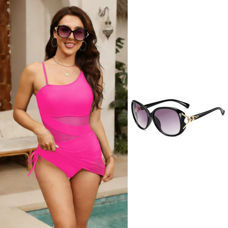 【🌊S-2XL】👙Csábító és kecses hálós egyrészes fürdőruha