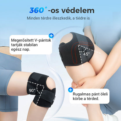 【💯Védje a térdét】🏃‍♂️Lélegző meniszkusz térdvédők