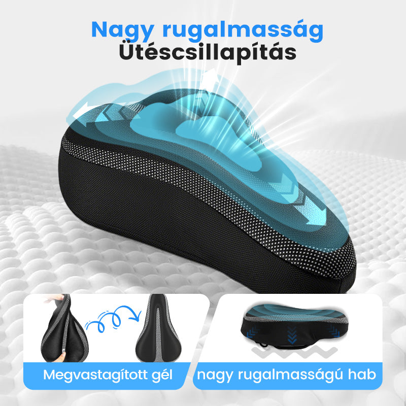 🔥Nagyon rugalmas kerékpárnyereg - 🚴‍♂️Kényelmes kerékpározási élményt nyújt