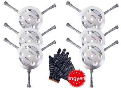 🔥 Cserélhető vágófej fűnyíróhoz / szálvágóhoz – acél vágófej fűnyíráshoz 🌿✂️⚙️