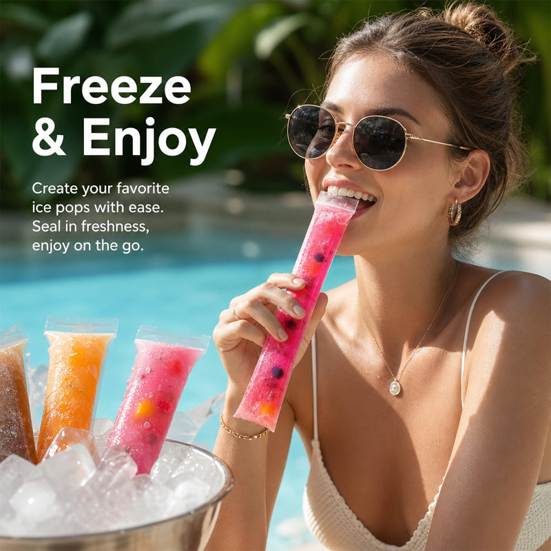 🍦Eldobható jégkrémes zacskók – Házi jégkrém-formák saját kezűleg