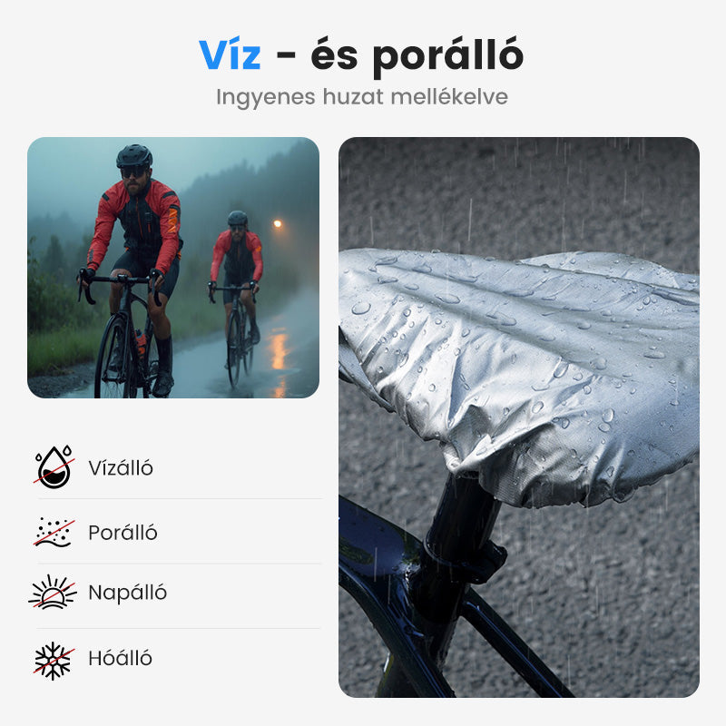 🔥Nagyon rugalmas kerékpárnyereg - 🚴‍♂️Kényelmes kerékpározási élményt nyújt