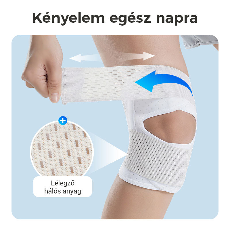 【💯Védje a térdét】🏃‍♂️Lélegző meniszkusz térdvédők