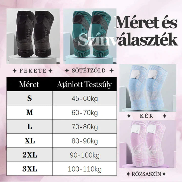 【✨1+1 ingyen】🔥Termikus térdvédők – Neoprén, ütésálló, sportoláshoz
