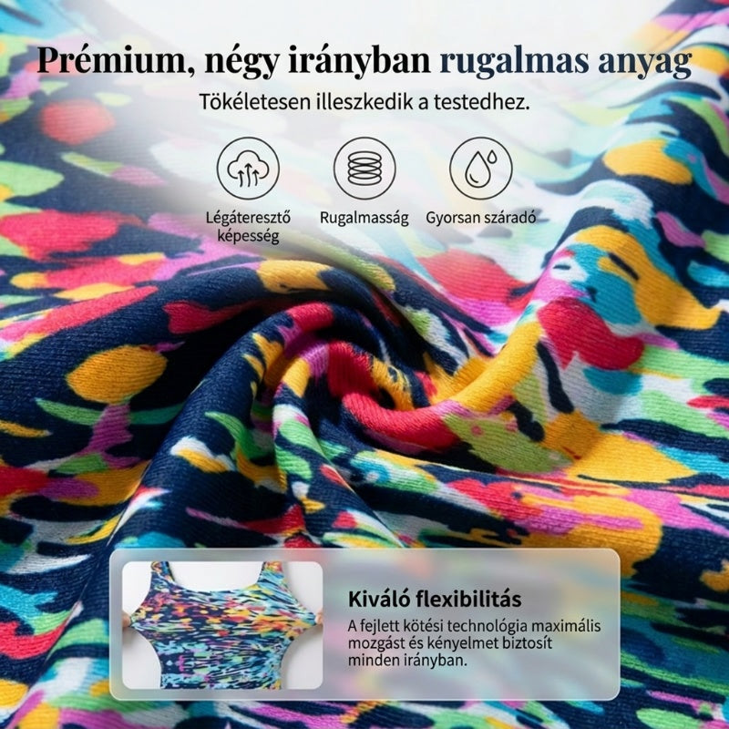 🏖️🩱Női mintás egyrészes fürdőruha