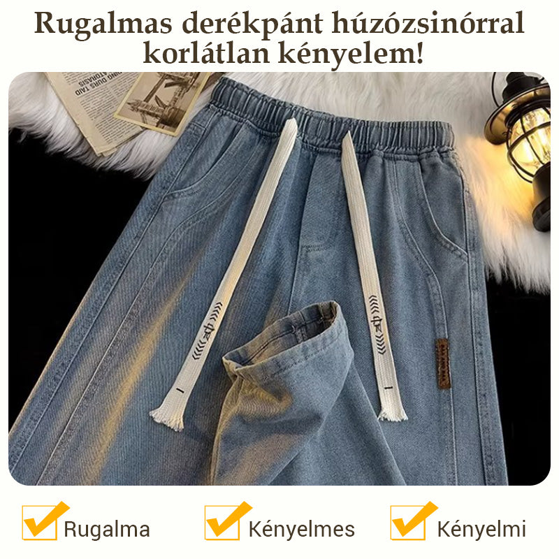 【🎉M-4XL】👖2026 Férfi laza, egyenes szabású farmer