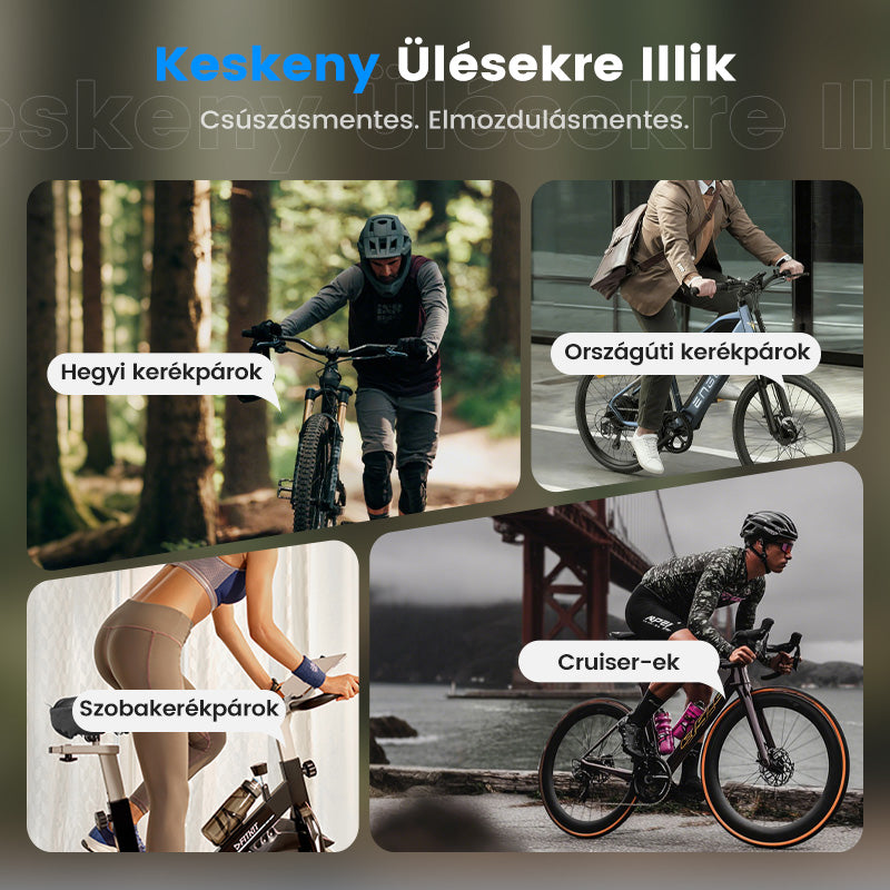 🔥Nagyon rugalmas kerékpárnyereg - 🚴‍♂️Kényelmes kerékpározási élményt nyújt