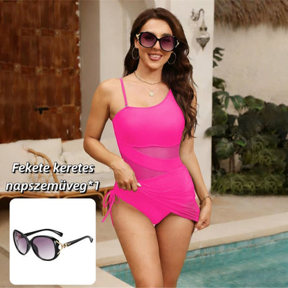 【🌊S-2XL】👙Csábító és kecses hálós egyrészes fürdőruha