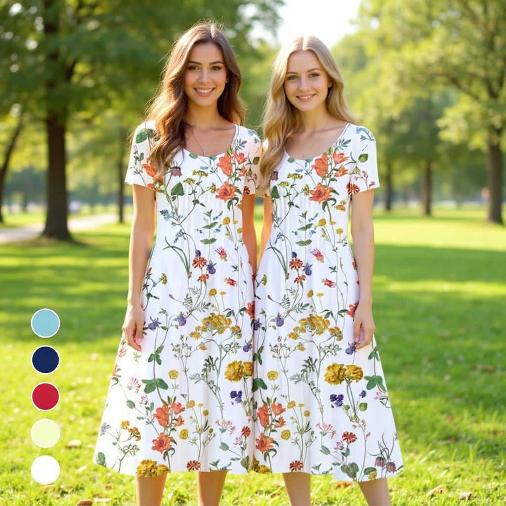 【S-3XL】💐Női maxi ruha virágos mintával