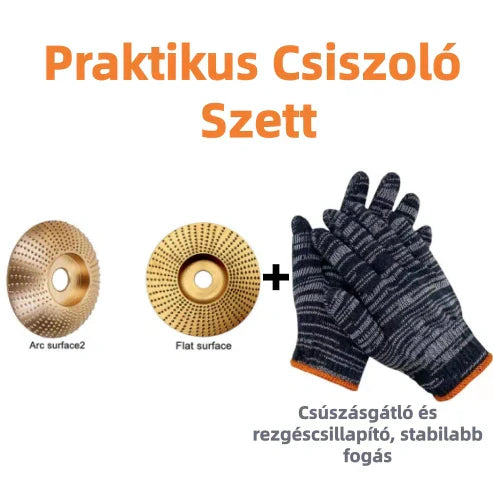 🔥Asztalos csiszolótárcsa – sarokcsiszolóhoz, késélezés és polírozás egyben