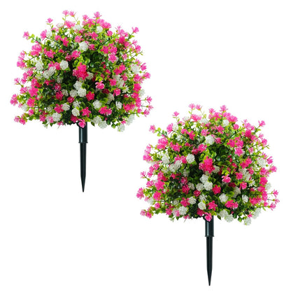 【🔥2+1 ingyen】🌸Műfák cserépben, talajba szúrható rögzítőkarókkal