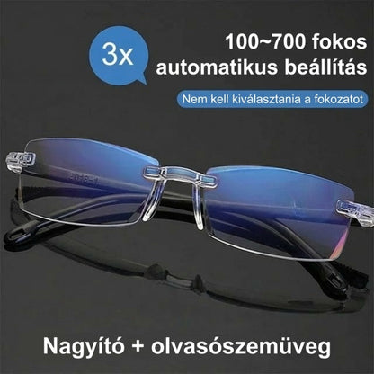 【🔥1+1 ingyenes】🔍👀 Közelre és távolra is éles látás | Öntérfókuszú olvasószemüveg👓