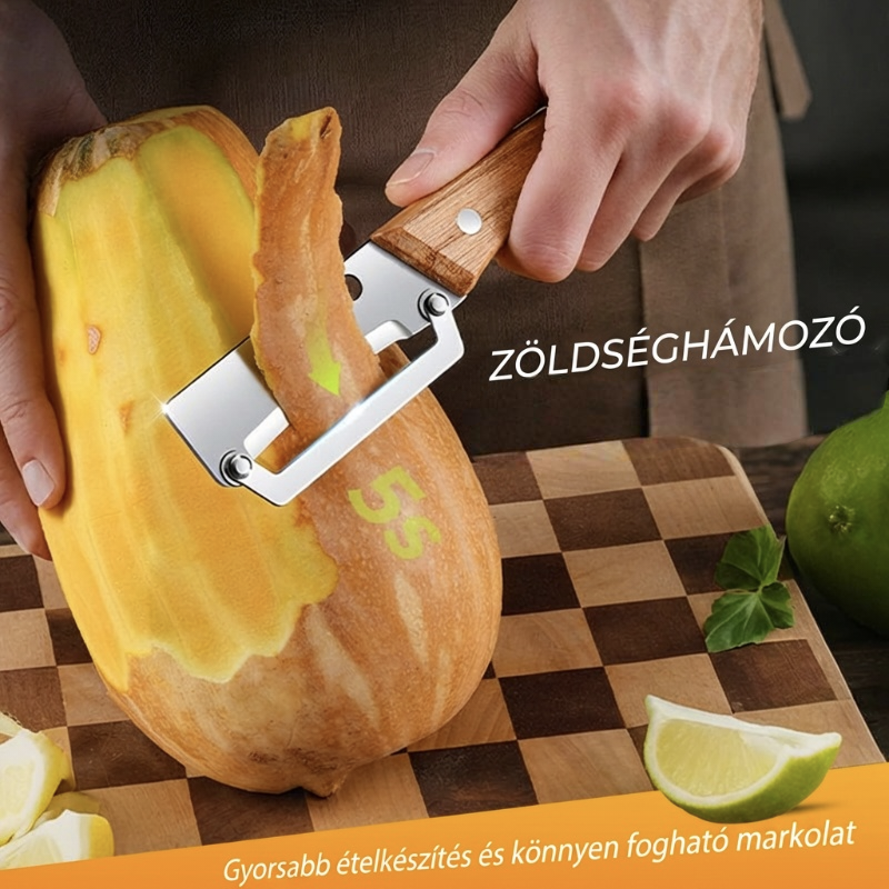 【🔥354 termék maradt】🥕Többfunkciós Konyhakés