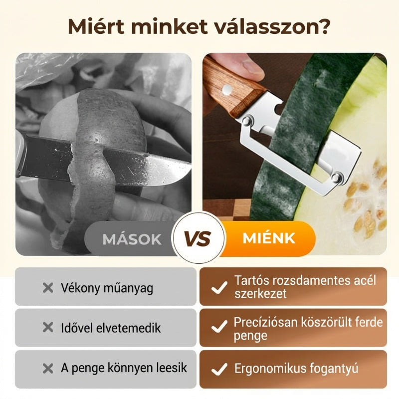 【🔥354 termék maradt】🥕Többfunkciós Konyhakés