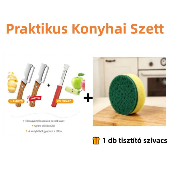 【🔥354 termék maradt】🥕Többfunkciós Konyhakés