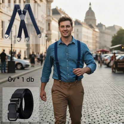 【🔥Legnépszerűbb termékek】👖Férfi munkaruha nadrág vállpánttal