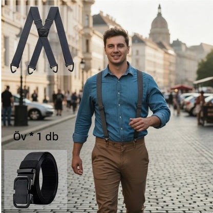 【🔥Legnépszerűbb termékek】👖Férfi munkaruha nadrág vállpánttal
