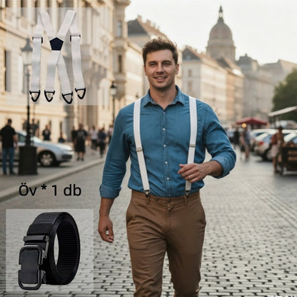 【🔥Legnépszerűbb termékek】👖Férfi munkaruha nadrág vállpánttal