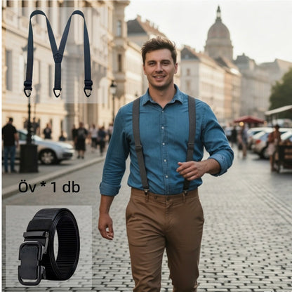 【🔥Legnépszerűbb termékek】👖Férfi munkaruha nadrág vállpánttal