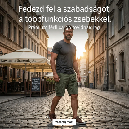 【🔥EU 29-44】🩳Férfi szabadtéri szabadidős munkaruha rövidnadrág