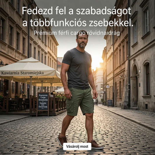 【🔥EU 29-44】🩳Férfi szabadtéri szabadidős munkaruha rövidnadrág
