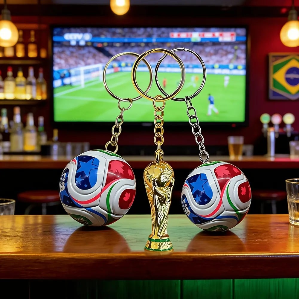 🏆⚽ 2026-os világbajnokság kulcstartó