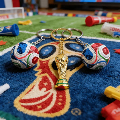 🏆⚽ 2026-os világbajnokság kulcstartó