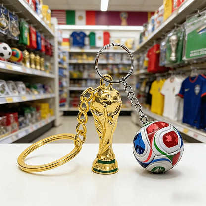 🏆⚽ 2026-os világbajnokság kulcstartó