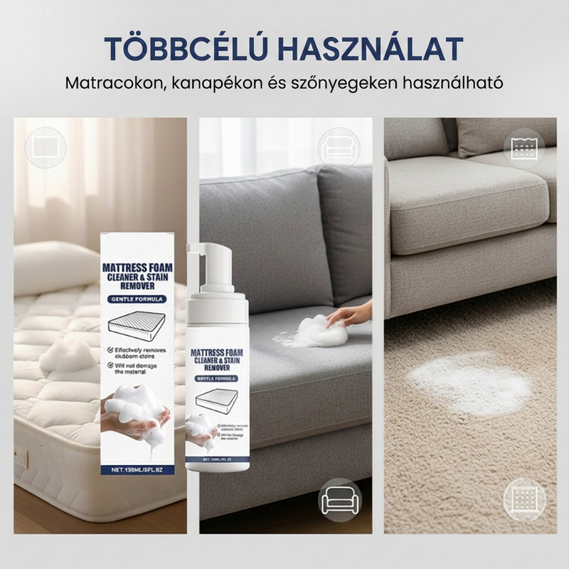 【💦1+1 ingyen】🛏️Többcélú Matractisztító Szer