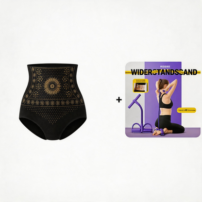 【🔥M-2XL】💖Női alakformáló, magas derekú rövidnadrág