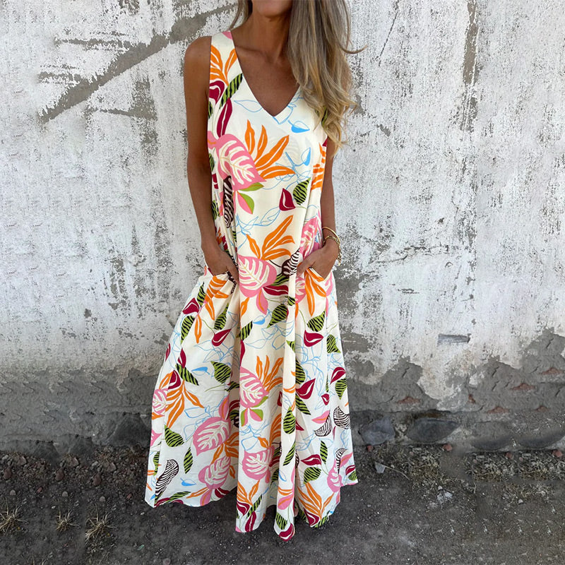 【S-3XL】🌺Laza, mintás ruha