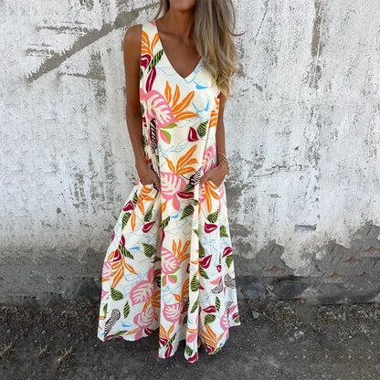 【S-3XL】🌺Laza, mintás ruha