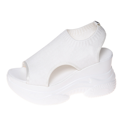 【🔥EU 34-40】👡Női, nyitott orrú, ferde sarkú szandál
