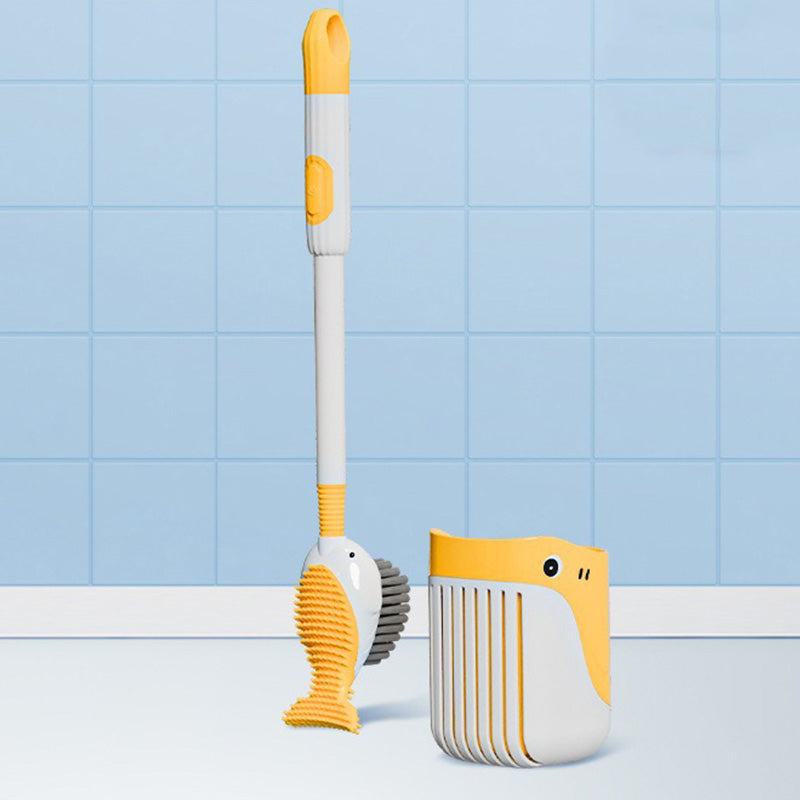 ✨🏡 Falra szerelhető tapadókorongos WC tisztítókefe készlet