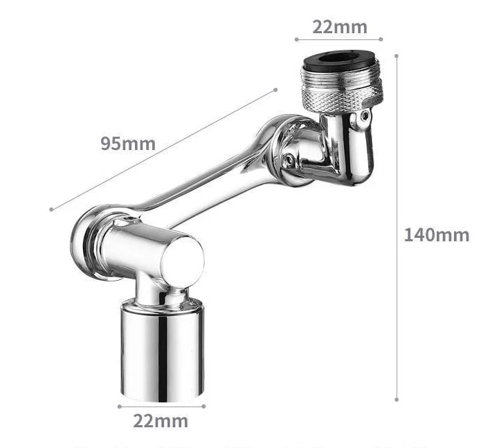 【🔥3+1 ingyen】💧Univerzális 1080°Splash szűrő csaptelep